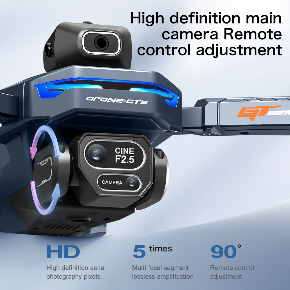 GT8 Foldable GPS RC Drone 8K H - Drone Kit Professional 评论和价格