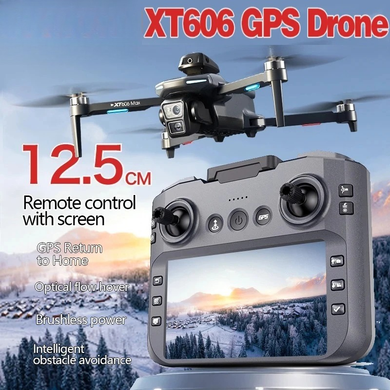 Original XT606 MAX GPS Drone 4 - Drone Kit Fpv 评论和价格